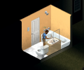 Player Drinking out of a Bathtub