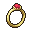 Ruby on a Gold Ring