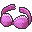 Strapless Bra (pink frilly)