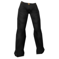 Trousers Denim Black model.png