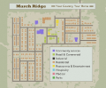The in-game tourist map of March Ridge.