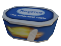 Margarine model when placed in the world.