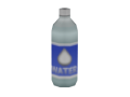 Water Bottle model and texture used when placed in the world.