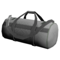Model for grey colour variant of the duffel bag.