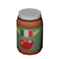 Marinara model when placed in the world.