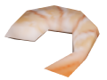 Cooked shrimp model when placed in the world.