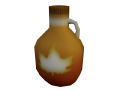 Maple syrup model when placed in the world.