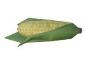 Corn model when placed in the world.